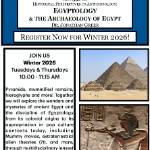 Class Announcement: Egyptology and the Archaeology of Egypt